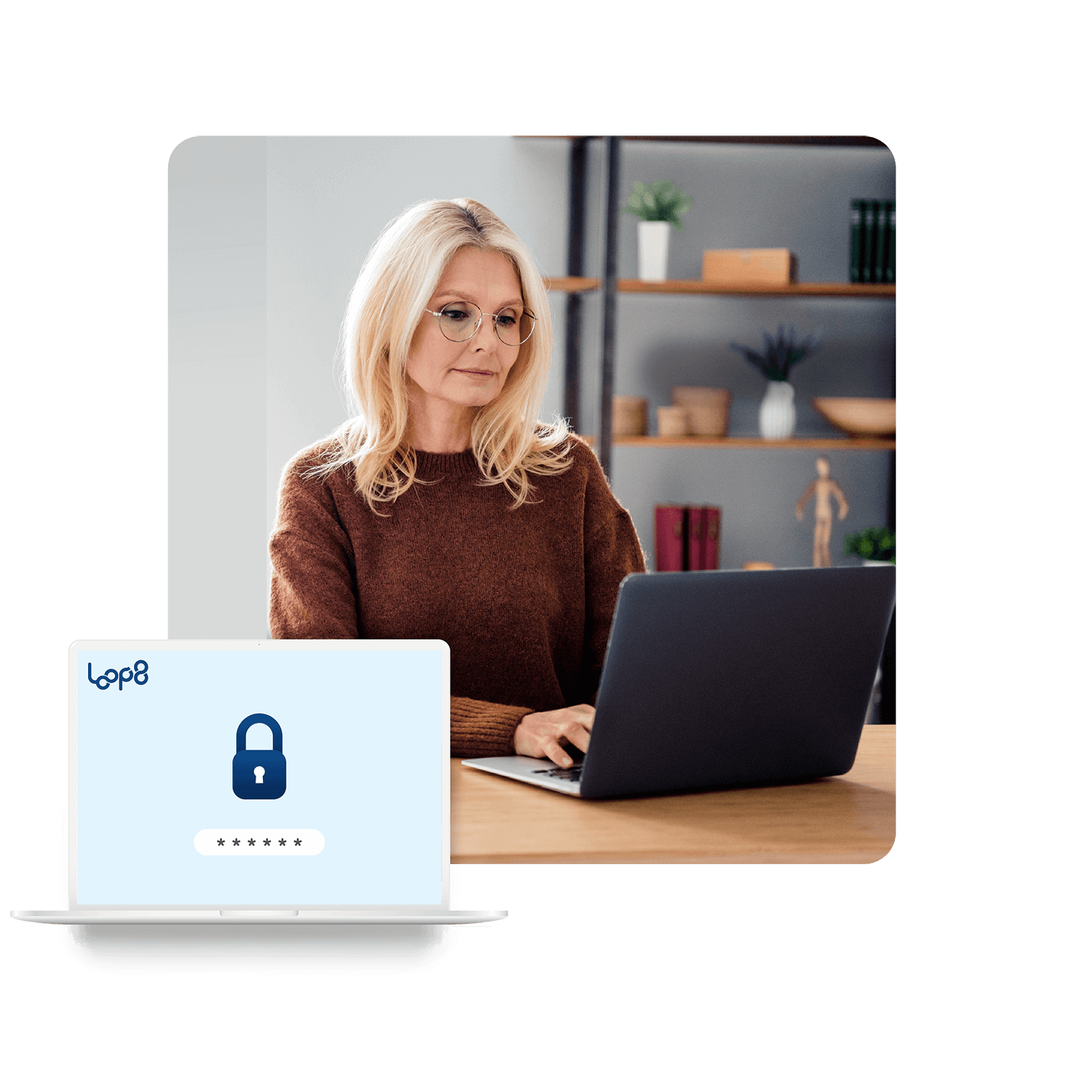 Personal Password Manager for Computer - Passwordless Keeper - Loop8
