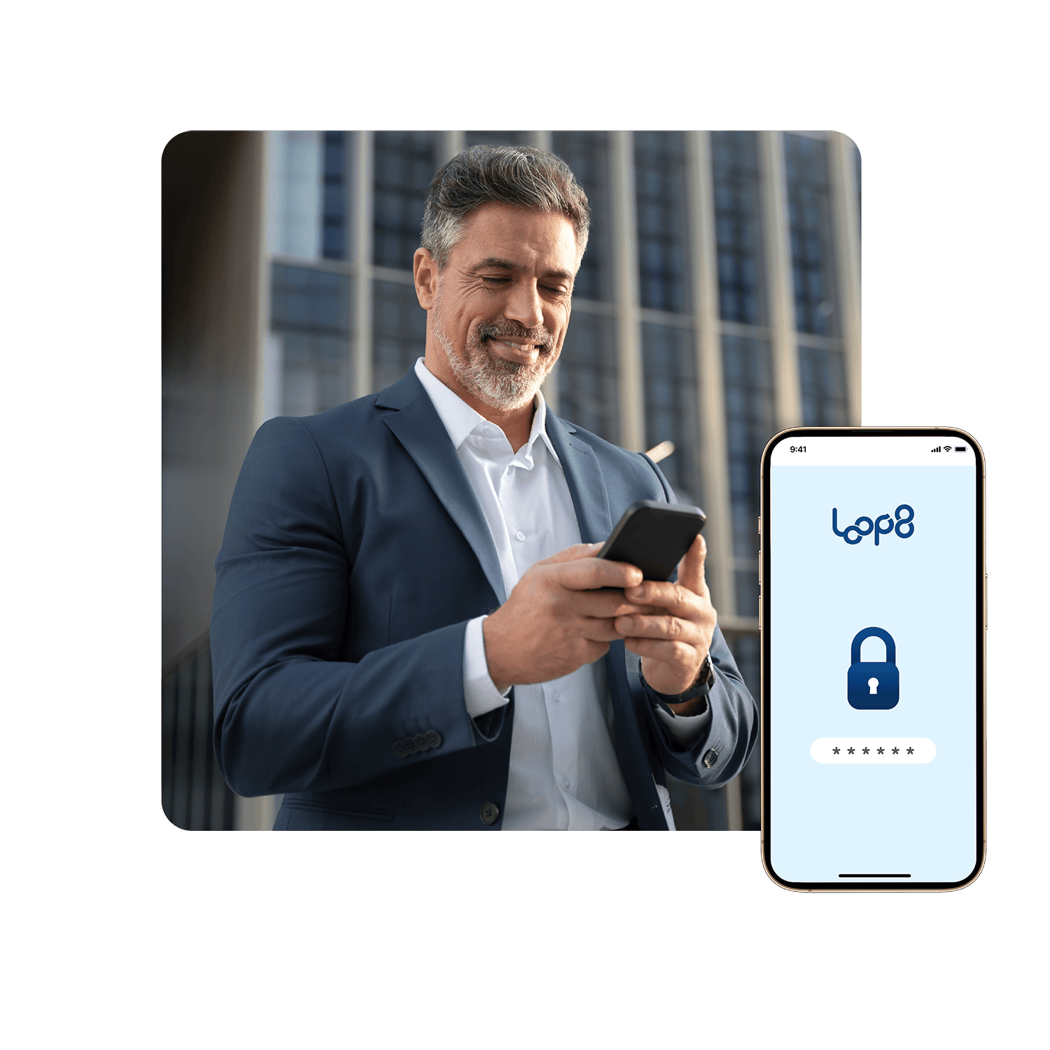 Personal Password Manager for Mobile - Passwordless Keeper - Loop8